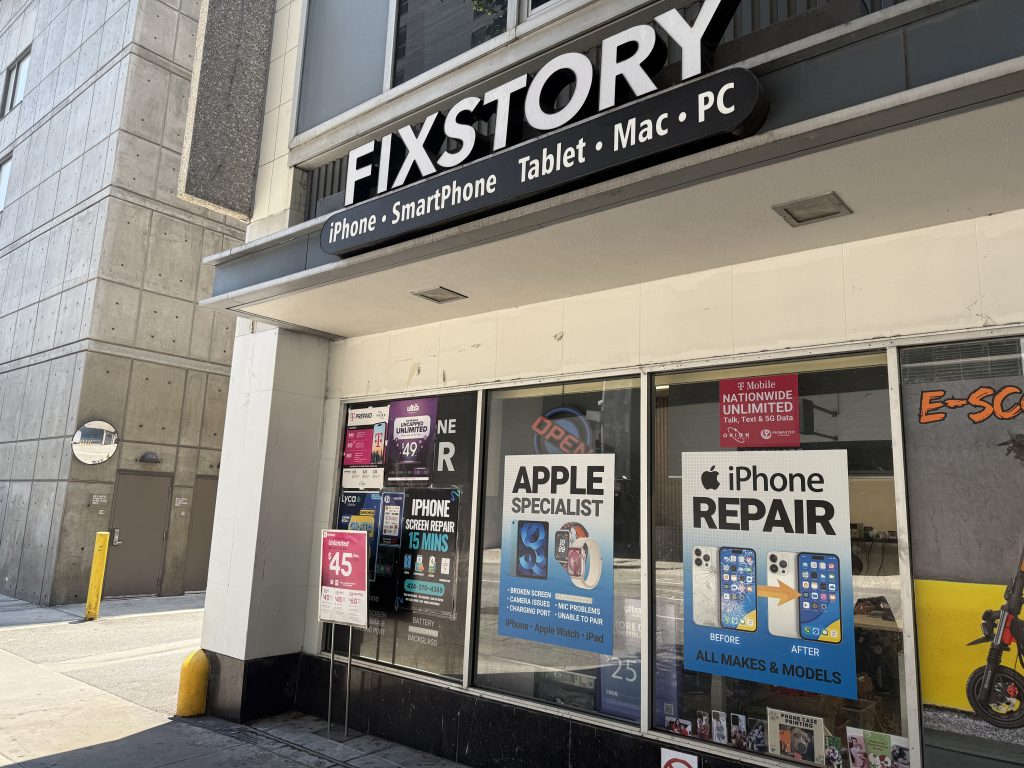 FixStory phone repair shop in Downtown Los Angeles
