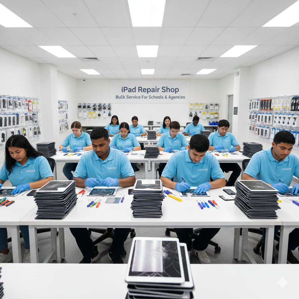LA iPad Repair bulk repair for schools